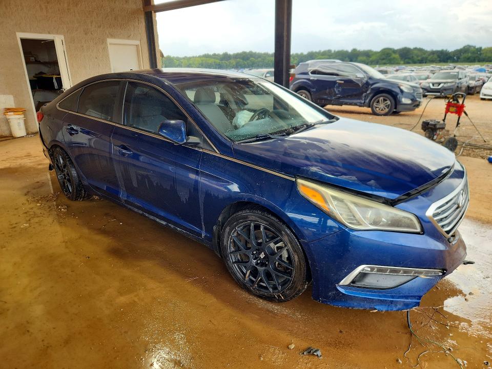 2015 Hyundai Sonata მანქანა იყიდება აუქციონზე, vin: 5NPE24AF8FH183847, აუქციონის ნომერი: 64623086