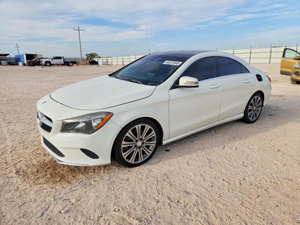 2017 Mercedes-benz Cla მანქანა იყიდება აუქციონზე, vin: WDDSJ4EB6HN456709, აუქციონის ნომერი: 66222046