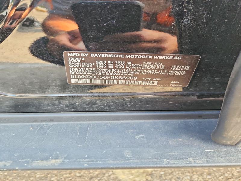 Aukcja sprzedaży 2015 Bmw X5, vin: 5UXKR0C56F0K66989, numer aukcji: 63298736