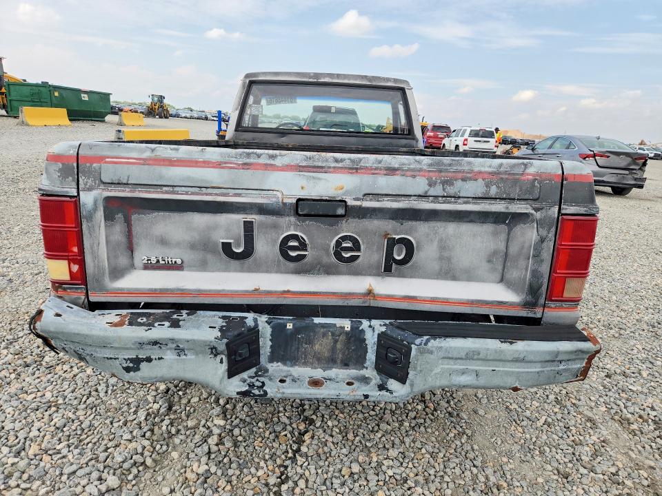 61448616 :رقم المزاد ، 1JTHW6614GT011918 vin ، 1986 Jeep Comanche مزاد بيع