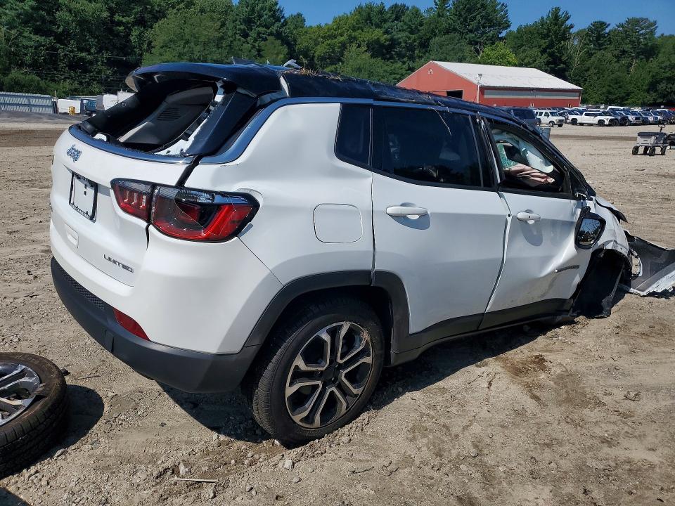 Aukcja sprzedaży 2022 Jeep Compass, vin: 3C4NJDCB8NT159334, numer aukcji: 65717306