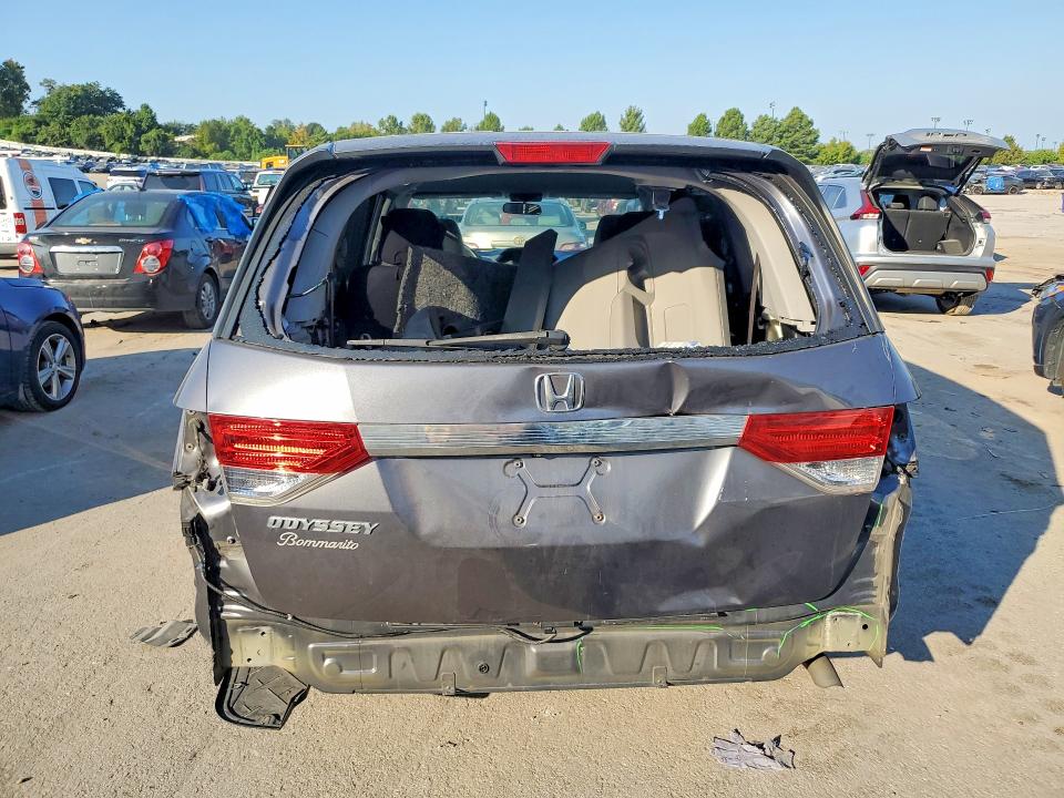 66641536 :رقم المزاد ، 5FNRL5H43FB008204 vin ، 2015 Honda Odyssey مزاد بيع
