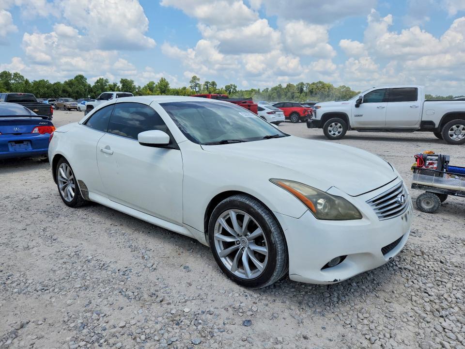 2011 Infiniti G37 Convertible მანქანა იყიდება აუქციონზე, vin: JN1CV6FE7BM952626, აუქციონის ნომერი: 63859836