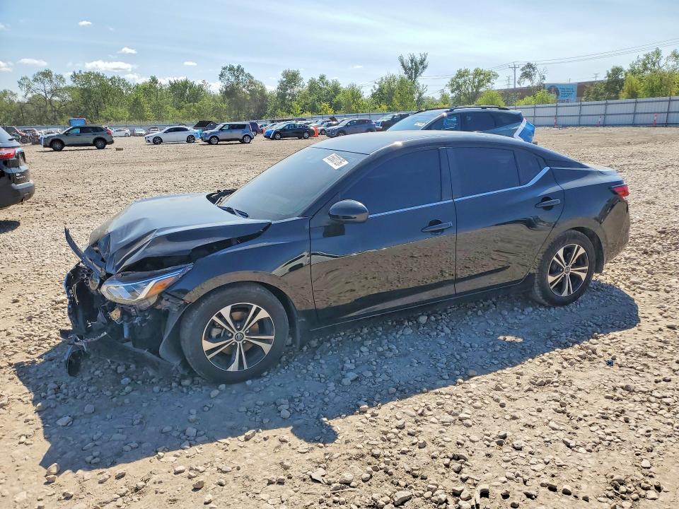 2021 Nissan Sentra მანქანა იყიდება აუქციონზე, vin: 3N1AB8CV0MY263544, აუქციონის ნომერი: 65603126