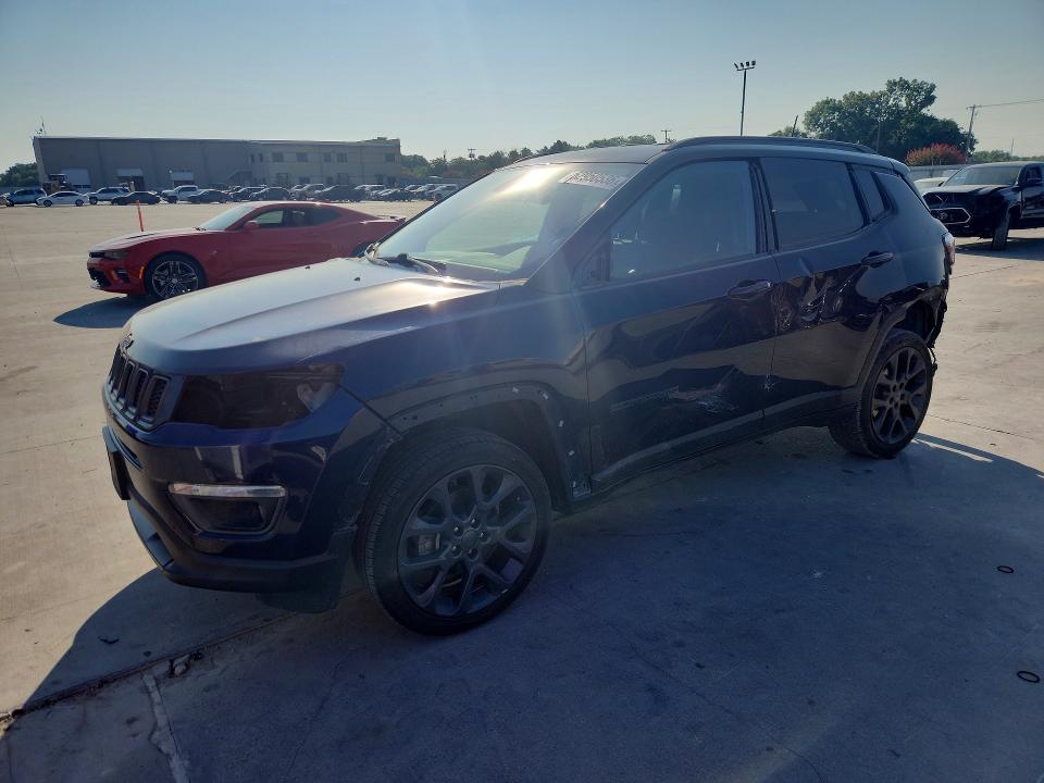 2020 Jeep Compass მანქანა იყიდება აუქციონზე, vin: 3C4NJDCB7LT216295, აუქციონის ნომერი: 62950536