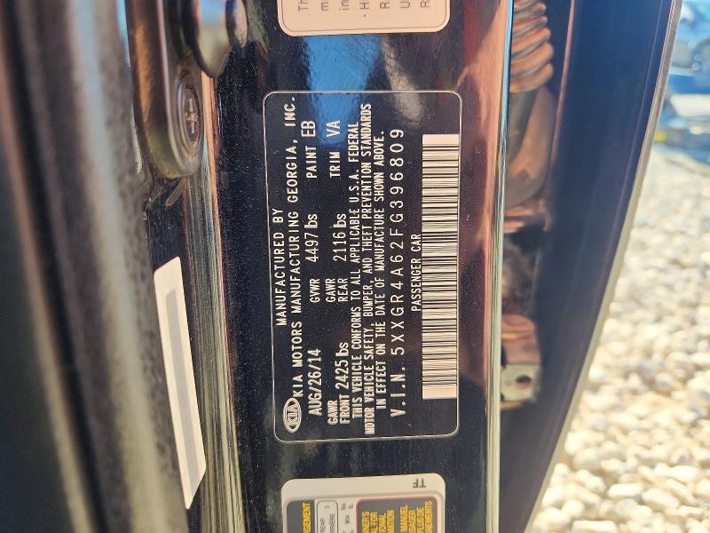 Продажа на аукционе авто 2015 Kia Optima, vin: 5XXGR4A62FG396809, номер лота: 65520976