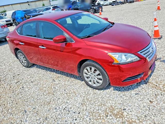 2015 Nissan Sentra მანქანა იყიდება აუქციონზე, vin: 3N1AB7APXFL659057, აუქციონის ნომერი: 65274946