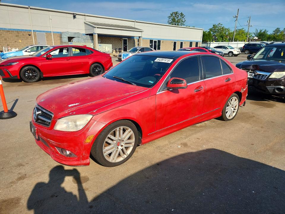 Aukcja sprzedaży 2008 Mercedes-benz C, vin: WDDGF81X58F156542, numer aukcji: 64397416