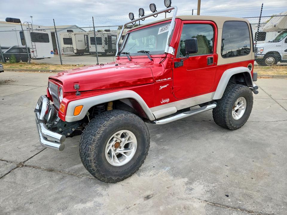 66509716 :رقم المزاد ، 1J4FA49S72P705918 vin ، 2002 Jeep Wrangler / Tj مزاد بيع