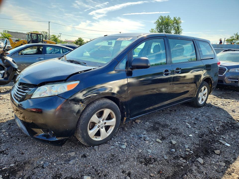 Продажа на аукционе авто 2014 Toyota Sienna, vin: 5TDZK3DC9ES457319, номер лота: 63735246