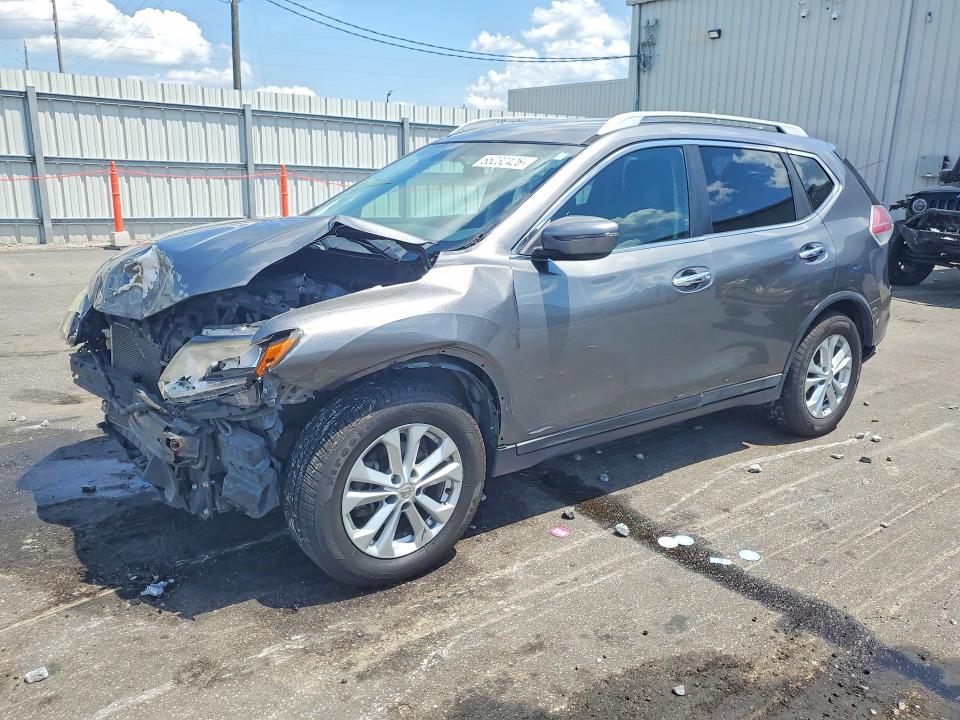 2016 Nissan Rogue მანქანა იყიდება აუქციონზე, vin: 5N1AT2MT0GC897966, აუქციონის ნომერი: 65232426