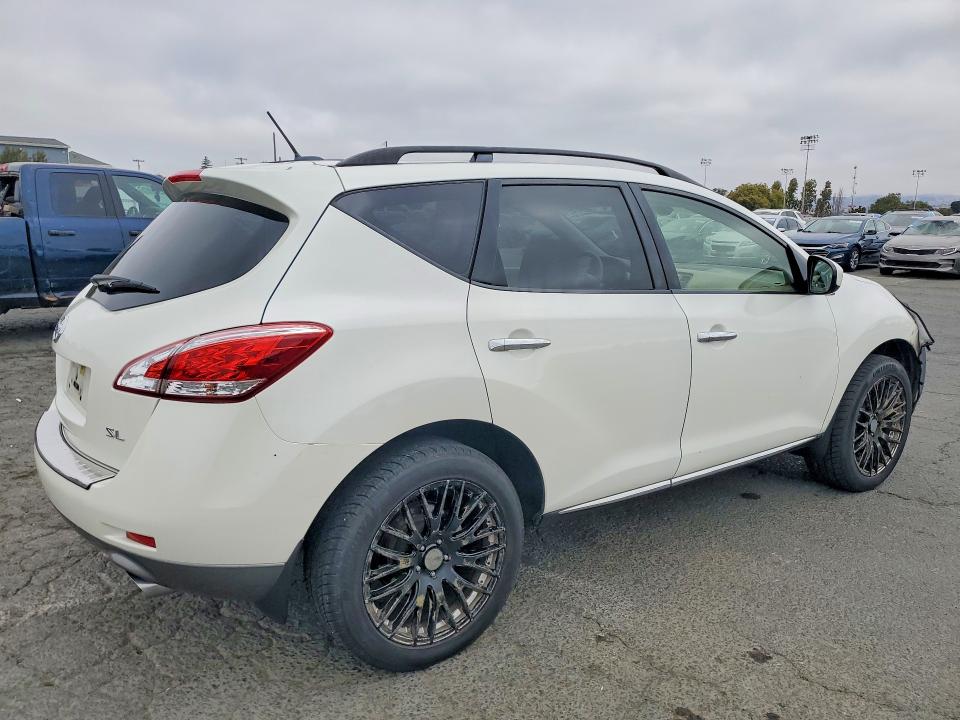Продажа на аукционе авто 2012 Nissan Murano, vin: JN8AZ1MU4CW119088, номер лота: 65558406