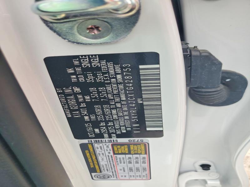 Aukcja sprzedaży 2026 Kia Sorento, vin: 5XYRL4JCXTG428753, numer aukcji: 64430966