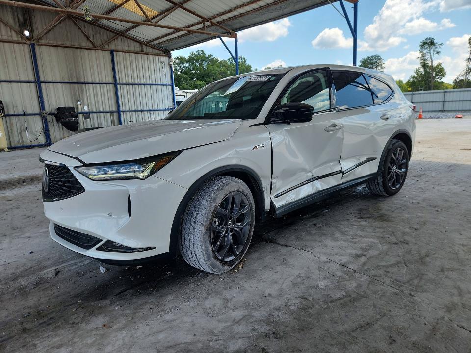 2022 Acura Mdx მანქანა იყიდება აუქციონზე, vin: 5J8YE1H01NL034339, აუქციონის ნომერი: 67302536