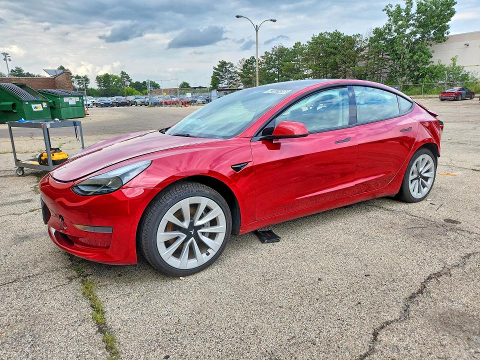 Aukcja sprzedaży 2022 Tesla Model 3, vin: 5YJ3E1EA9NF304703, numer aukcji: 63441496