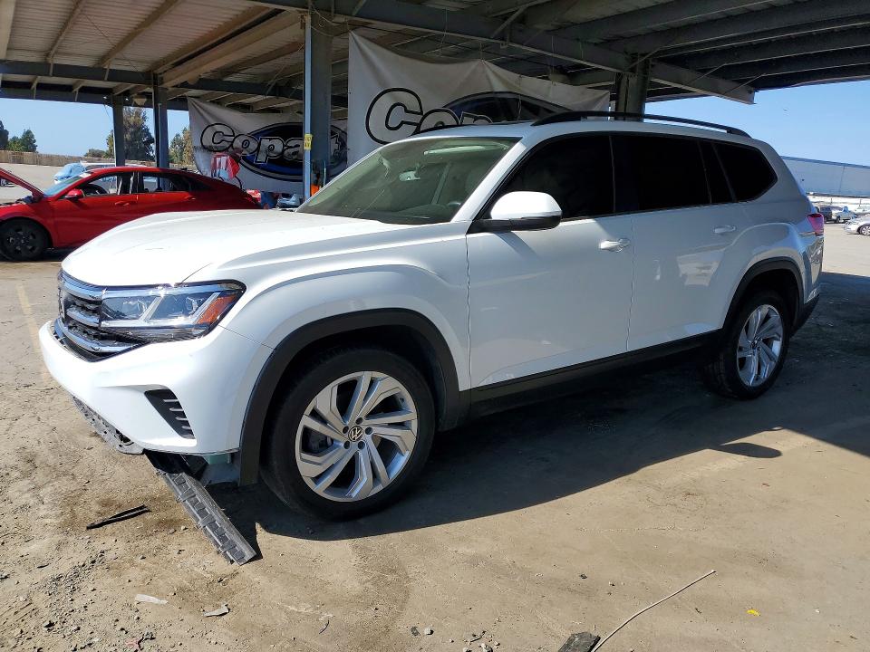 64830676 :رقم المزاد ، 1V2JR2CA6MC602754 vin ، 2021 Volkswagen Atlas مزاد بيع