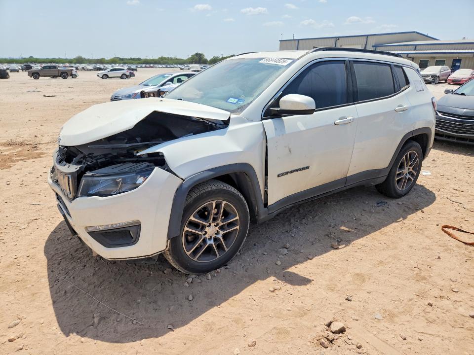 66844526 :رقم المزاد ، 3C4NJCBB9LT169315 vin ، 2020 Jeep Compass مزاد بيع