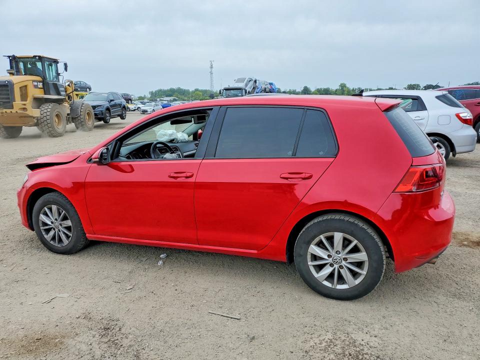 2015 Volkswagen Golf მანქანა იყიდება აუქციონზე, vin: 3VW217AU3FM040432, აუქციონის ნომერი: 65623546