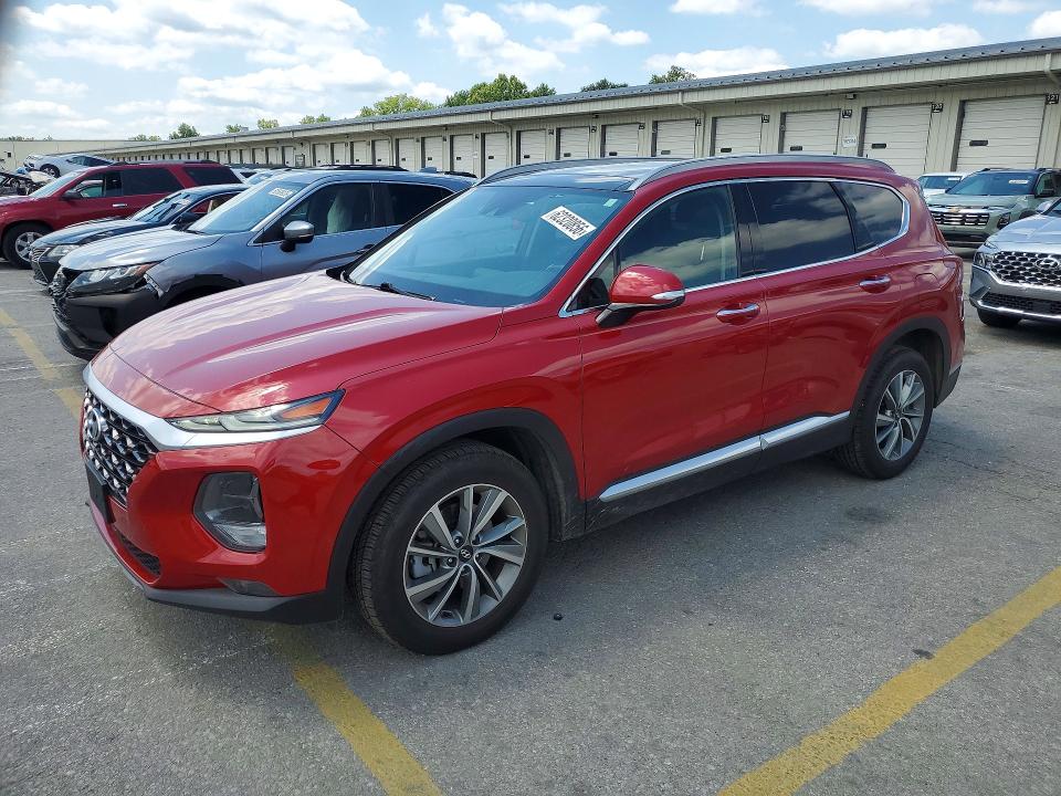62320856 :رقم المزاد ، 5NMS5CAD1KH067870 vin ، 2019 Hyundai Santa Fe مزاد بيع
