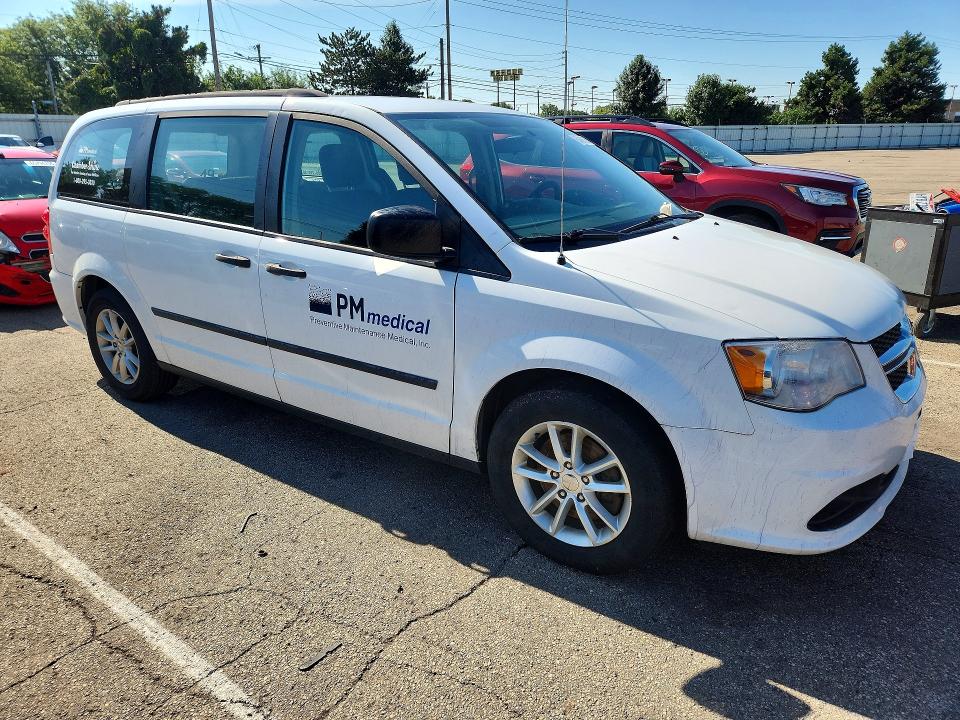 Auction sale of the 2016 Dodge Grand Caravan, vin: 2C4RDGBG9GR332713, lot number: 65461516