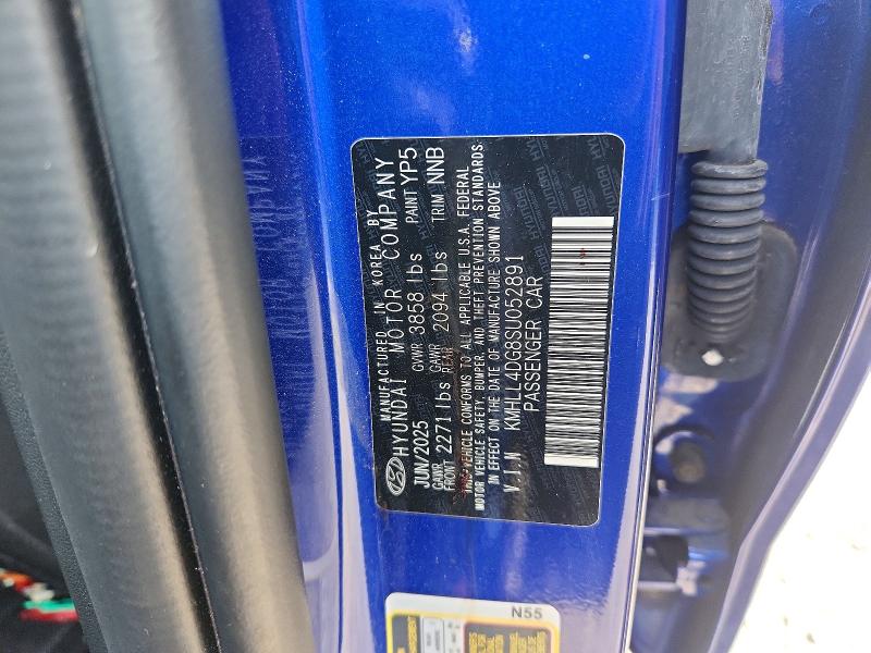 Продажа на аукционе авто 2025 Hyundai Elantra, vin: KMHLL4DG8SU052891, номер лота: 64489956