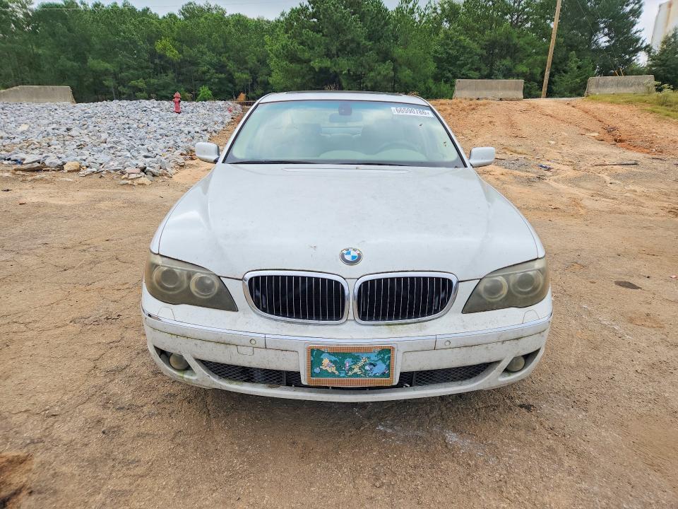 66590786 :رقم المزاد ، WBAHL83597DT07540 vin ، 2007 Bmw 750 مزاد بيع