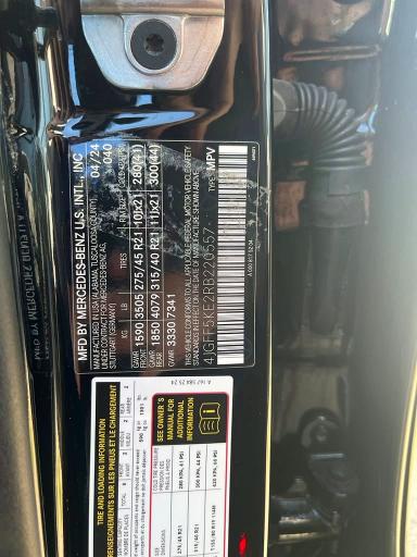 Продаж на аукціоні авто 2024 Mercedes-benz Gls, vin: 4JGFF5KE2RB220557, номер лоту: 65498316
