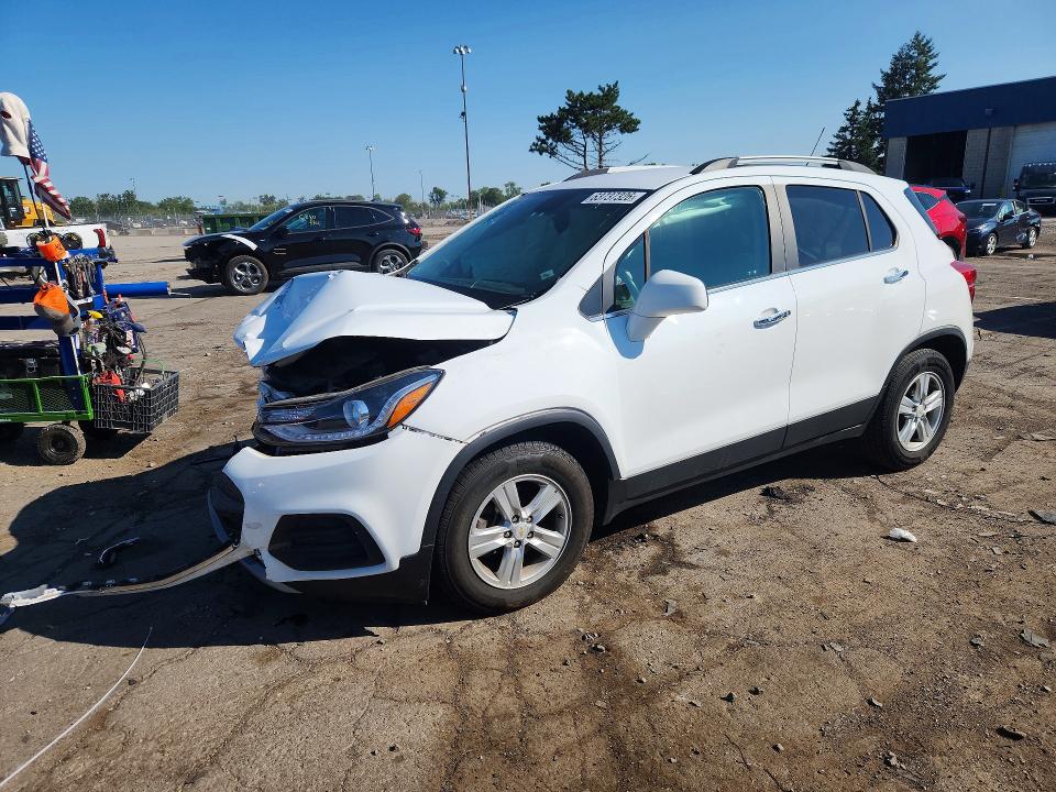 2019 Chevrolet Trax მანქანა იყიდება აუქციონზე, vin: KL7CJLSB2KB910411, აუქციონის ნომერი: 63737326