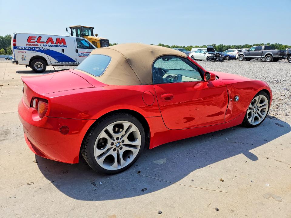 66087446 :رقم المزاد ، 4USBT53413LT24552 vin ، 2003 Bmw Z4 مزاد بيع