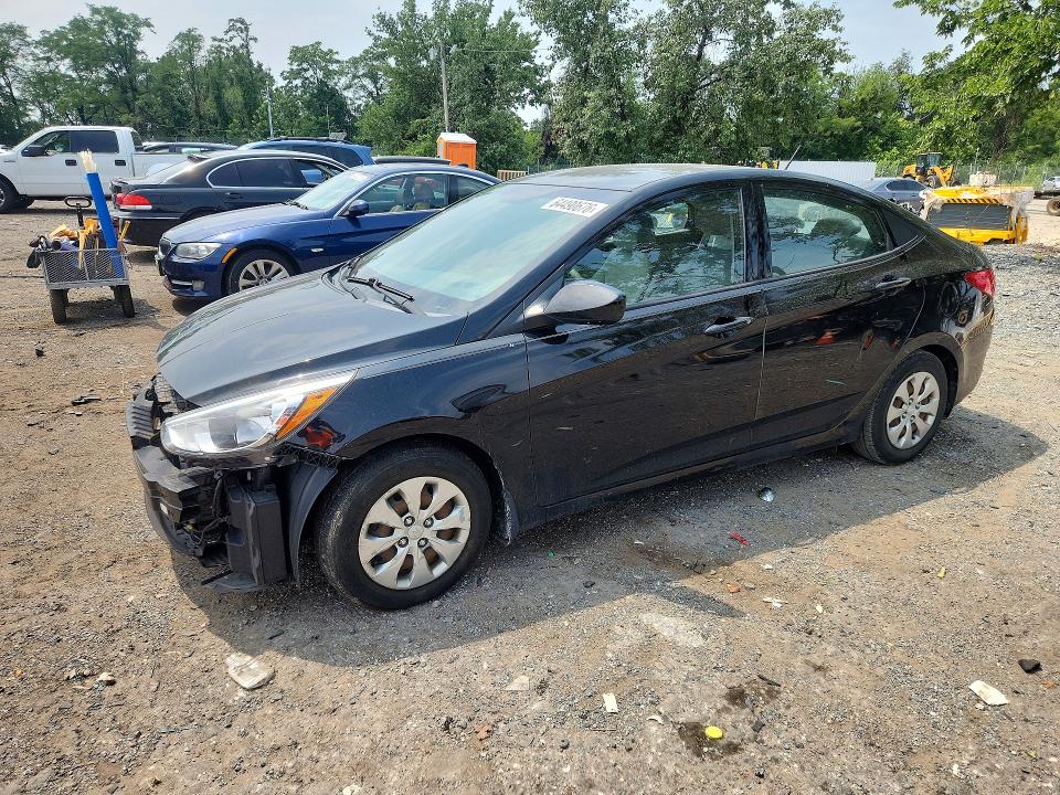 2017 Hyundai Accent მანქანა იყიდება აუქციონზე, vin: KMHCT4AE2HU329983, აუქციონის ნომერი: 64490676