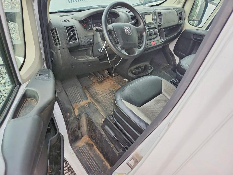 63681246 :رقم المزاد ، 3C6LRVCG9ME507850 vin ، 2021 Ram Promaster 2500 مزاد بيع