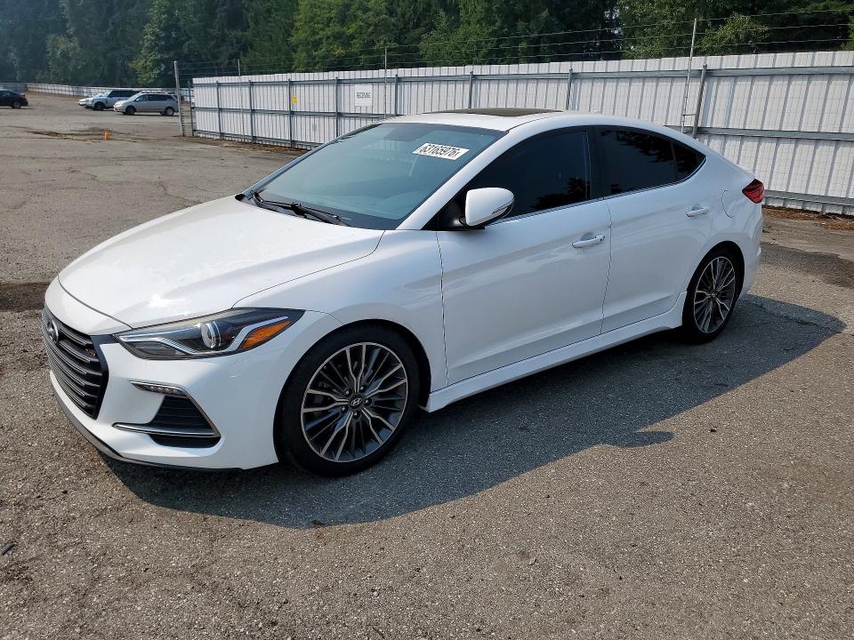 63165976 :رقم المزاد ، KMHD04LB5JU705422 vin ، 2018 Hyundai Elantra مزاد بيع