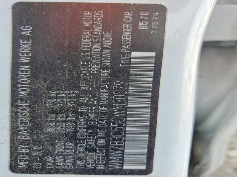 Aukcja sprzedaży 2012 Mini Cooper, vin: WMWZB3C55CWM30079, numer aukcji: 64212496