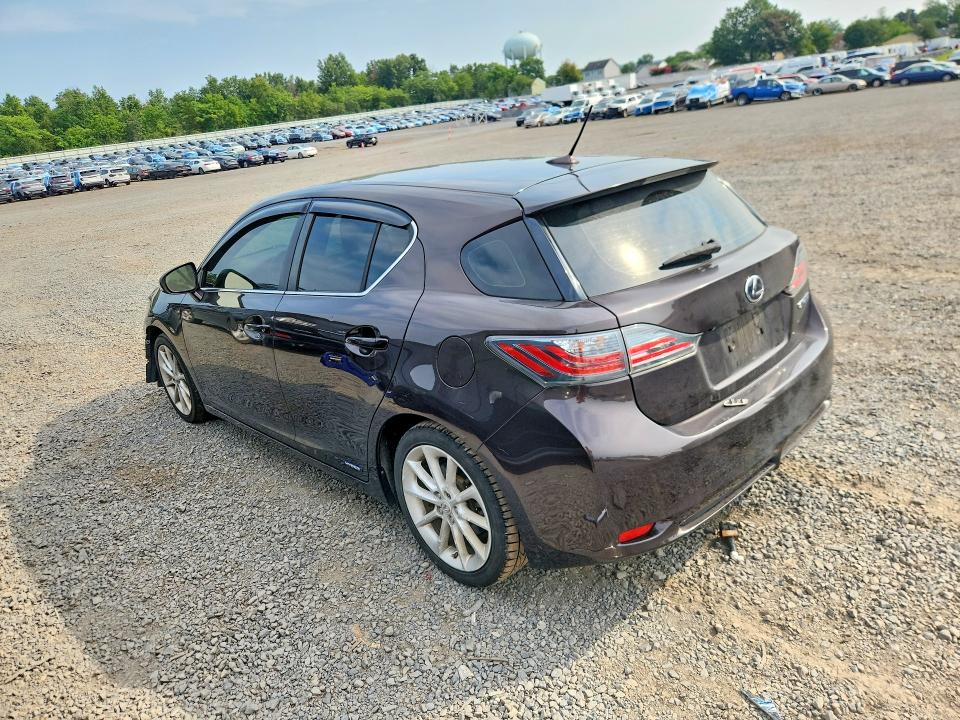 Aukcja sprzedaży 2012 Lexus Ct, vin: JTHKD5BHXC2074899, numer aukcji: 64968746