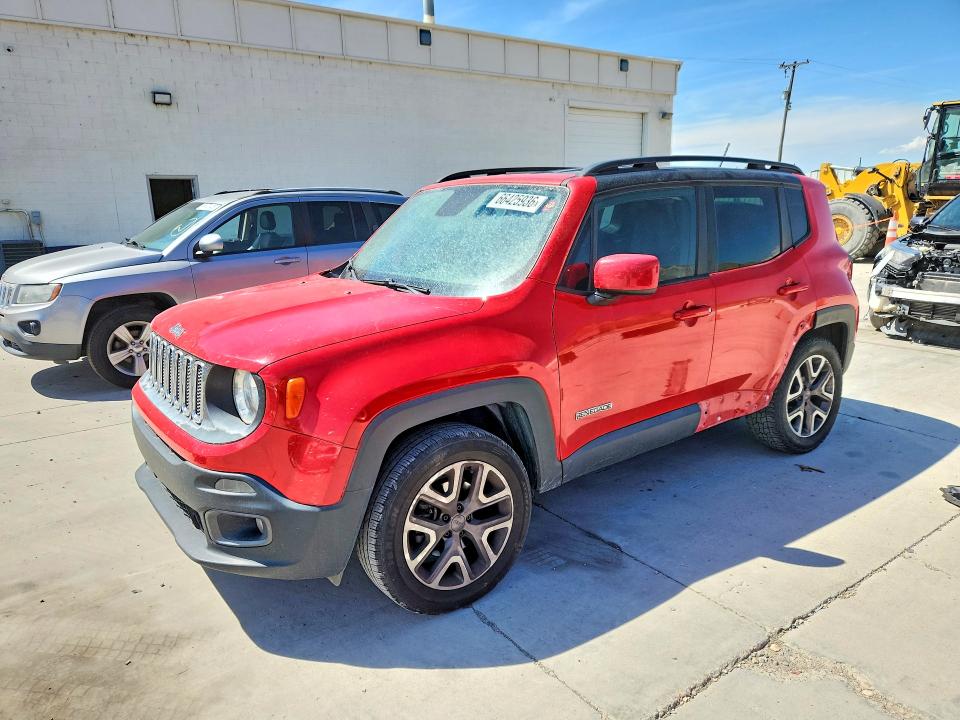 2015 Jeep Renegade მანქანა იყიდება აუქციონზე, vin: ZACCJBBT4FPB29827, აუქციონის ნომერი: 66425936