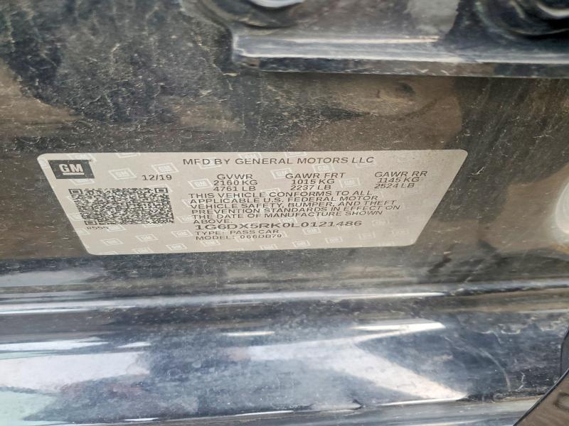 Aukcja sprzedaży 2020 Cadillac Ct5, vin: 1G6DX5RK0L0121486, numer aukcji: 64939856