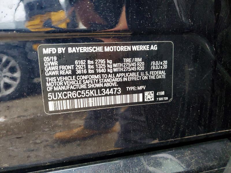 Aukcja sprzedaży 2019 Bmw X5, vin: 5UXCR6C55KLL34473, numer aukcji: 64655876