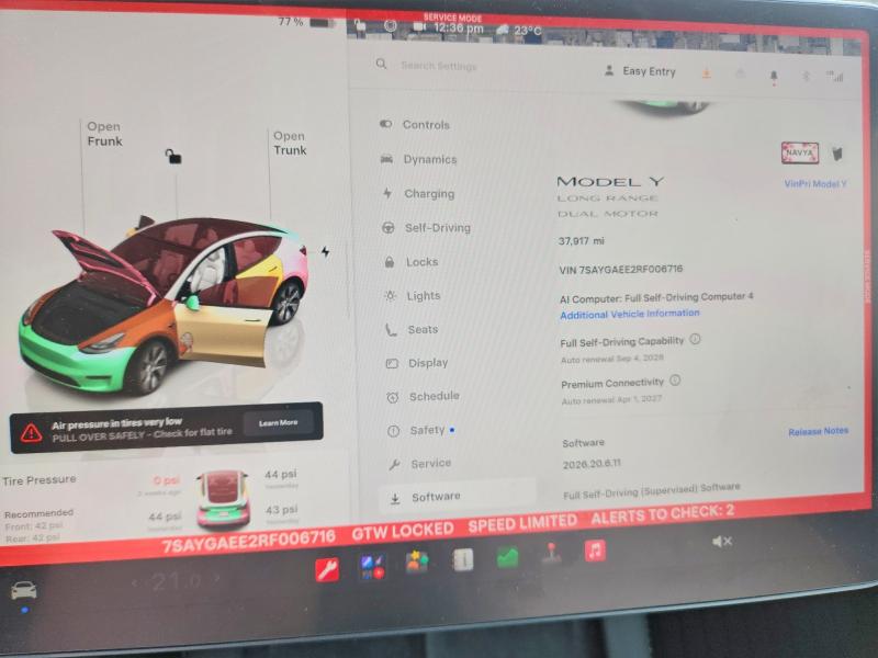 Продаж на аукціоні авто 2024 Tesla Model Y, vin: 7SAYGAEE2RF006716, номер лоту: 66235786