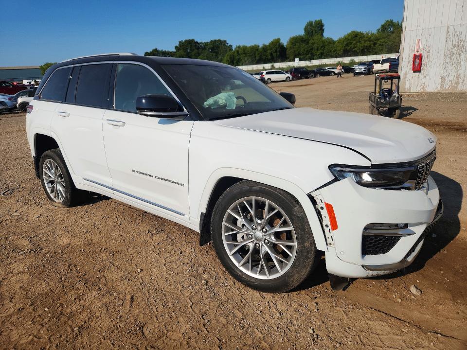 2023 Jeep Grand Cherokee მანქანა იყიდება აუქციონზე, vin: 1C4RJHEG4P8809439, აუქციონის ნომერი: 63311016
