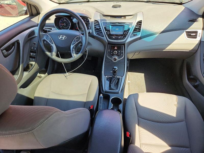 64618766 :رقم المزاد ، KMHDH4AEXFU253335 vin ، 2015 Hyundai Elantra مزاد بيع