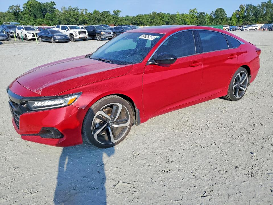 Продажа на аукционе авто 2021 Honda Accord, vin: 1HGCV2F38MA022468, номер лота: 64926256