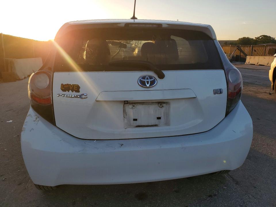 Aukcja sprzedaży 2012 Toyota Prius C, vin: JTDKDTB31C1508854, numer aukcji: 64615256