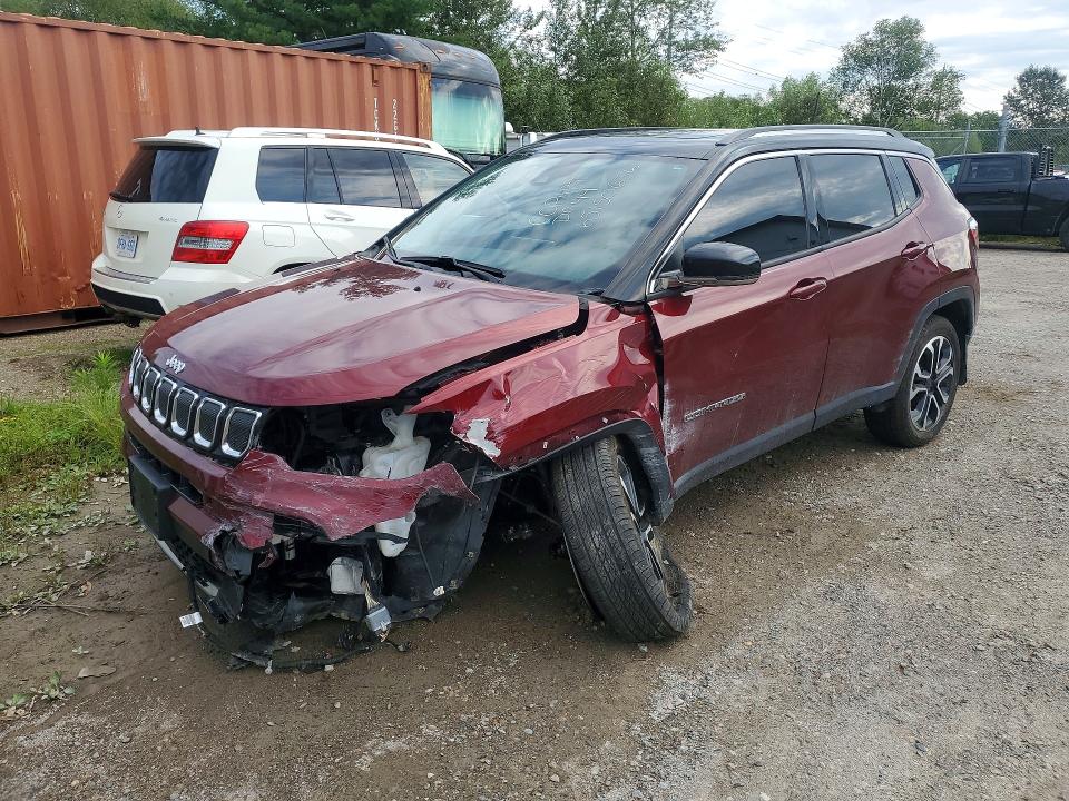 Auction sale of the 2022 Jeep Compass, vin: 3C4NJDCBXNT109874, lot number: 65150656