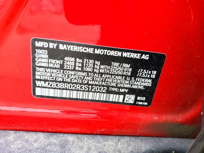 Продаж на аукціоні авто 2024 Mini Cooper, vin: WMZ83BR02R3S12032, номер лоту: 65941316