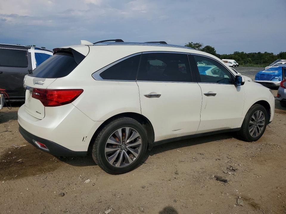 66303966 :رقم المزاد ، 5FRYD4H4XGB002404 vin ، 2016 Acura Mdx مزاد بيع