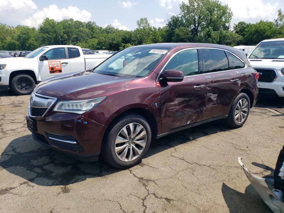 Продаж на аукціоні авто 2015 Acura Mdx, vin: 5FRYD4H42FB003318, номер лоту: 64613556