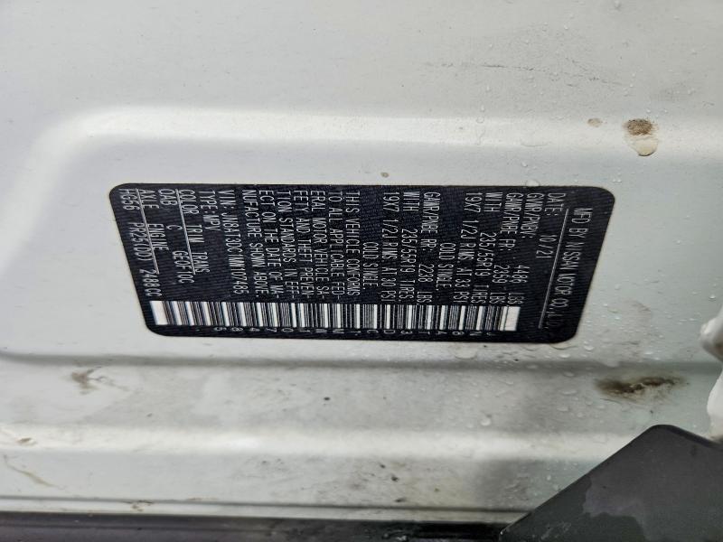 Продажа на аукционе авто 2021 Nissan Rogue, vin: JN8AT3DC1MW107485, номер лота: 62893526