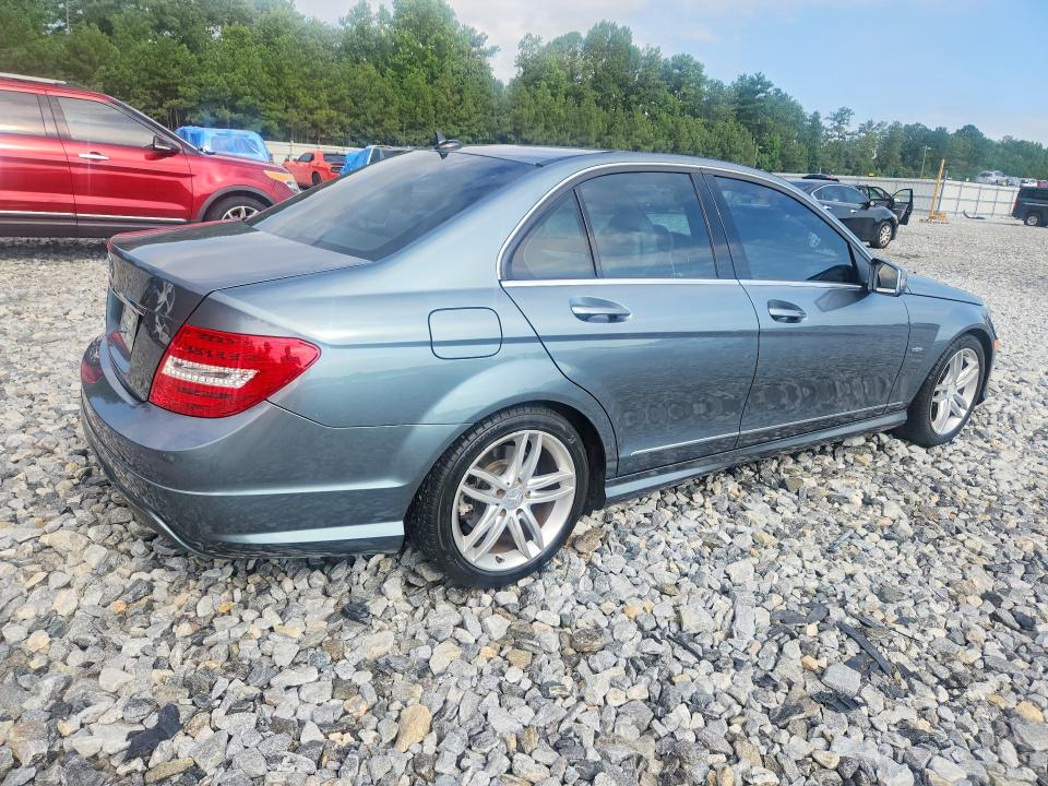 2012 Mercedes-benz C მანქანა იყიდება აუქციონზე, vin: WDDGF4HB4CF864177, აუქციონის ნომერი: 63596896
