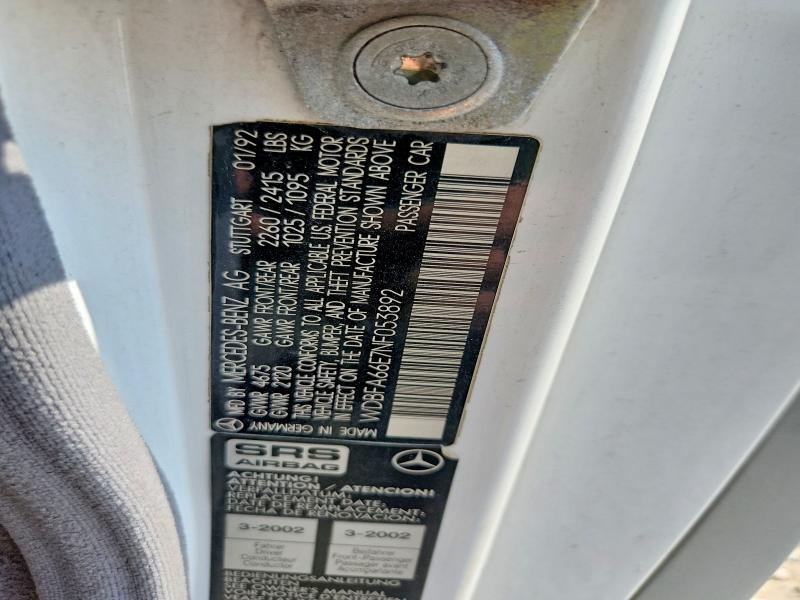64498286 :رقم المزاد ، WDBFA66E7NF053892 vin ، 1992 Mercedes-benz 500 مزاد بيع