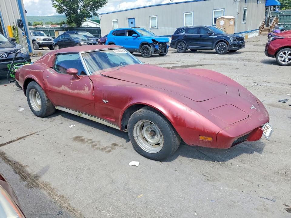 66540276 :رقم المزاد ، 1Z37L7S432548 vin ، 1977 Chevrolet Corvette مزاد بيع